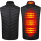 Vesta unisex cu incalzire , 3 niveluri diferite de temperatura, cablul USB incorporat