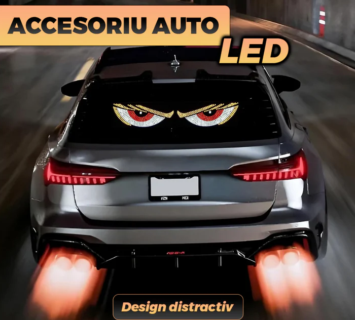 Panouri LED Matrix Auto , lumini LED, model cu ochi, iluminare puternica