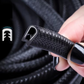 Cheder masina cu insertie metalica, 5 metri - Negru
