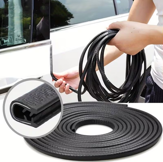 Cheder masina cu insertie metalica, 5 metri - Negru