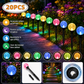 Lampa Solara de Gradina "Crystal Bubble" cu 20 bulbi LED Waterproof