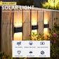 Set lampa solara bidirectionala 10 LED - Alb cald
