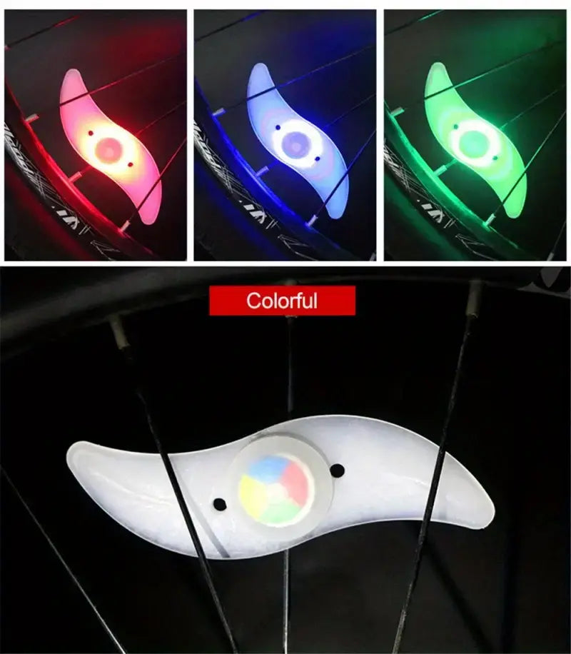 Set LED RGB pentru roata de bicicleta