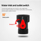 Perie auto cu rotatie si recipient detergent