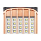 Lampa Solara Exterior IP65 Profesionala, 100LED, Senzor Miscare, Telecomanda