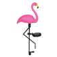 Set 3 x LAMPI SOLARE PENTRU GRADINA, FLAMINGO - MODEL NOU