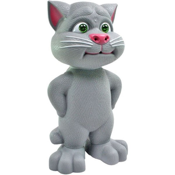 Set 2 jucarii interactive: pisicile Talking Tom + Talking Angela 25 cm