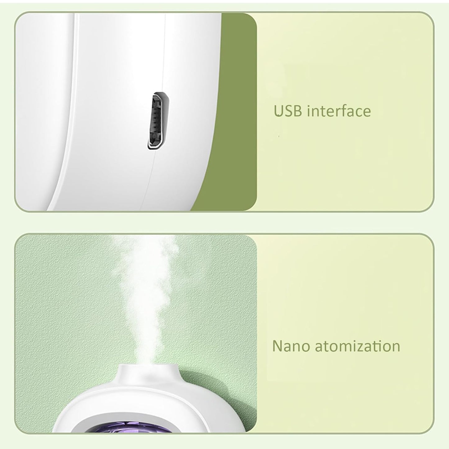 Umidificator reincarcabil USB, Nano Diffuser + sticluta parfum
