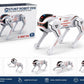 Caine Robot Inteligent Bionic cu Control Vocal si Telecomanda, Jucarie Interactiva, Dans, Programare, Rostogoliri 360° si Acrobatii