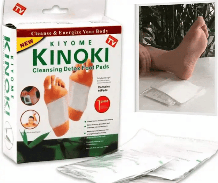 Set 50 plasturi homeopati cu turmalina pentru detoxifiere Kinoki