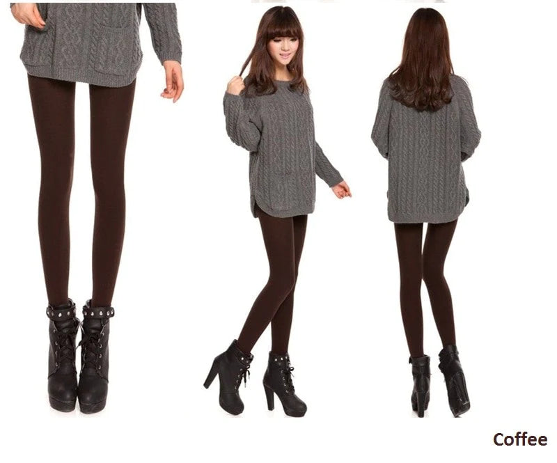 SET 3x perechi de colanti dama vatuiti, marime universala 1200 DEN