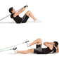 SET 11x Piese pentru antrenament cu benzi elastice rezistente, 45+ exercitii posibile