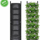 Jardiniera verticală, rezistentă la apă, montare pe perete