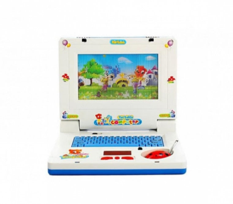 Laptop pentru copii, muzical, tastatura si mouse