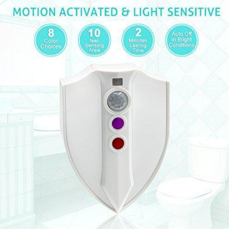 Lampa LED UV WC sterilizare, senzor miscare